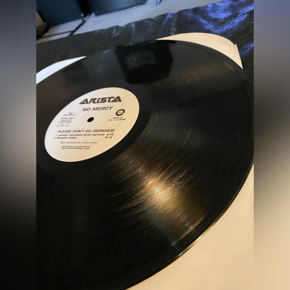 No Mercy "Please don't Go" (Remixes) Rare! 12inch Double (2) Vinyl Record - Picture 6 of 10